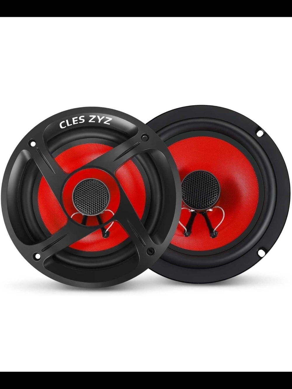6.5" Car Coaxial Speakers, 800W Max Power, 200W RMS,4 Ohm, 6.5 Speakers